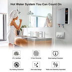 Electric Tankless Water Heater, 11kW at 240 Volt, On Demand Instant Hot Water Heater