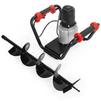 XtremepowerUS 1500W Electric Post Hole Digger with 6′′ Auger Bit, Anti Vibration Handle & Safety Lock for Soil & Fence Posts