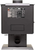 Ashley Hearth AW1120E-P 1200 Sq. Ft. Pedestal Wood Stove