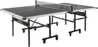 Inside Professional MDF Indoor Ping Pong Table with Quick Clamp Table Tennis Net and Post Set - 10 Minute Easy Assembly - Tournament Quality - Foldable with Single Player Playback Mode