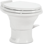 320 Series Standard Height RV Toilet - White