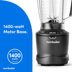 nutribullet SmartSense Blender Combo, 1400 Watt Gunmetal
