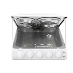 20 in. 4 Burner Element Free-Standing Electric Range in White