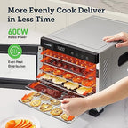 COSORI Food Dehydrator for Jerky, Large Drying Space with 6.48ft虏, 600W Dehydrated Dryer