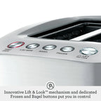 Breville Die-Cast Smart Toaster, 2-Slice, Brushed Stainless Steel