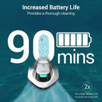 Cordless Robotic Pool Cleaner, Pool Vacuum with Dual-Drive Motors