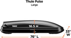 Thule 615 Pulse Cargo Rack, Large, Black