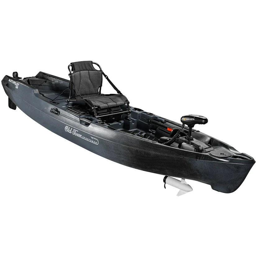 Old Town Sportsman AutoPilot 120 Motorized Fishing Kayak with Minn Kota Trolling Motor �� 12-ft