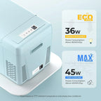 BougeRV 12 Volt Refrigerator 12V Car Fridge 23 Quart Portable Freezer Compressor Cooler 12/24V DC 110~240 Volt AC for Truck Van RV Camper SUV Travel Camping Road Trips Tailgating -7℉~50℉