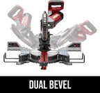 10-in 15-Amp Dual Bevel Sliding Compound Corded Miter Saw