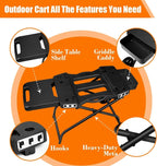 Collapsible Grill Stand for Ninja Woodfire Grill, Traeger, Pit Boss, and 22" Blackstone Griddle