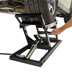 Black Widow Hydraulic Car Lift with Ramp - 3,000 lb. per pair Capacity