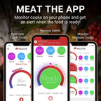 MEATER Plus | Smart Meat Thermometer with Bluetooth | 165ft Wireless Range | for The Oven, Grill, Kitchen, BBQ, Smoker, Rotisserie