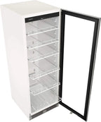 EdgeStar VBM101 22" Wide 10.1 Cu. Ft. Commercial Beverage Merchandiser – Stainless Steel, Temp Alarm, Reversible Door