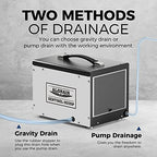 ALORAIR Crawl Space/Basement Dehumidifier 70 Pint Dehumidifier with Drain Hose