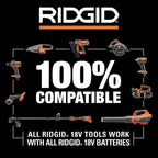 RIDGID 18V Brushless Cordless Nailer Combo Kit with Brad & Finish Nailers, Battery & Charger