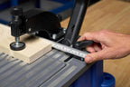 Engineer's pocket drill machine - Automatic fixture system - Woodworking tool - Extremely easy to install and use - Compared to standard pocket drill fixtures, its manufacturing speed is twice as fast, while the required workload is only half.
