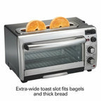 Hamilton Beach 2 in 1 Oven & Toaster, Model# 31156